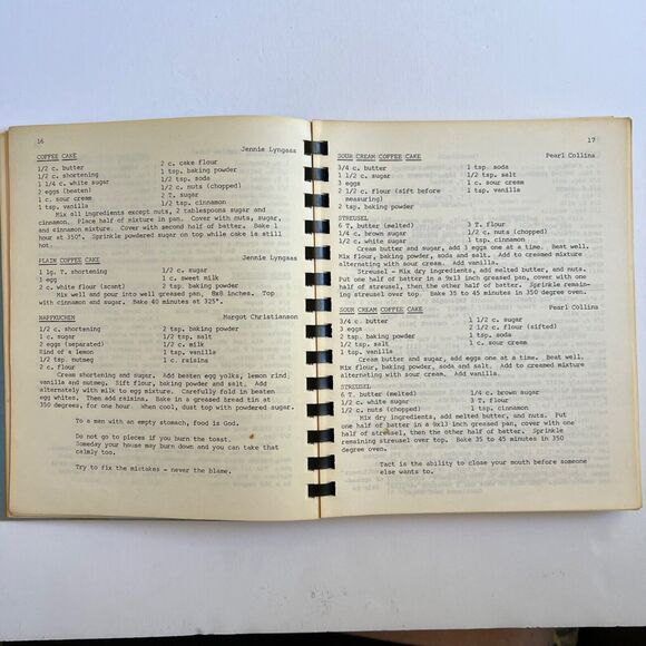 Vintage 1975 Cookbook 125th Anniversary Cook Book of Our Families Favorites - Picture 6 of 11